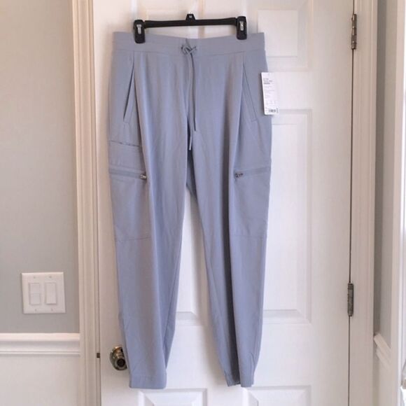 NWT Athleta Go Far Travel Pant in Blue Star Size 10 - Picture 5 of 9